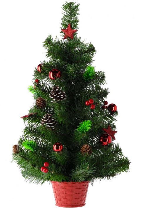 Božično drevo Jelka na mizi 60 cm Tradition 1