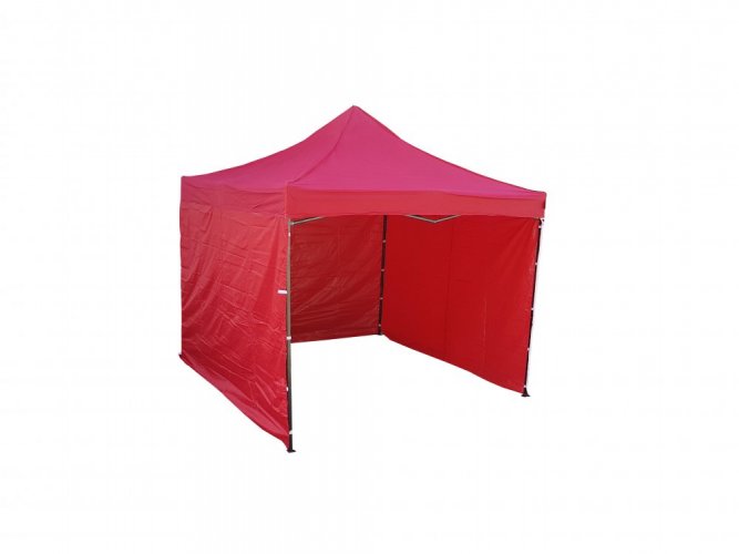 Összecsukható sátor 3x3 piros HQ