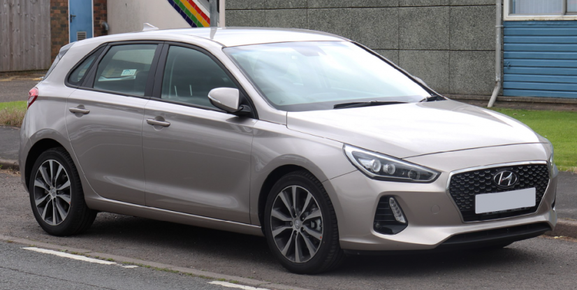 Könyöktámasz Hyundai i30 2017- Armster 2, fekete, öko-bőr