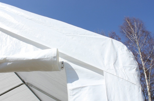 Party šotor 3x6m - PE Classic - konstrukcija iz jeklenih cevi