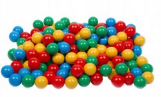 Loptice za suhi bazen 6cm 100kom Multicolor