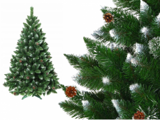 Božično drevo Bor 150 cm z iglicami Luxury Diamond