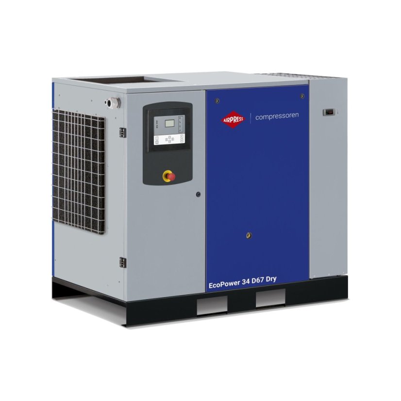 Csavarkompresszor EcoPower 35D Dry 10 bar 35 LE/26 kW 3726 l/min 36678534-D