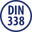 Baildon DIN 338 RN 9,5 mm, HSS TiN (S), 125-81 mm (3-hornyos szár) 71109503