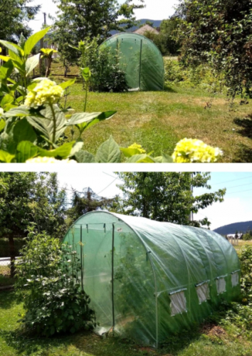 Solar de grădină 2,5x4m cu filtru  UV  PREMIUM GARDEN