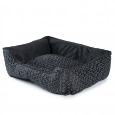 Легло за кучета Diamond black 70 x 60 x 25 cm DR-237