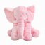 Elefant moale de pluș 45 cm, roz