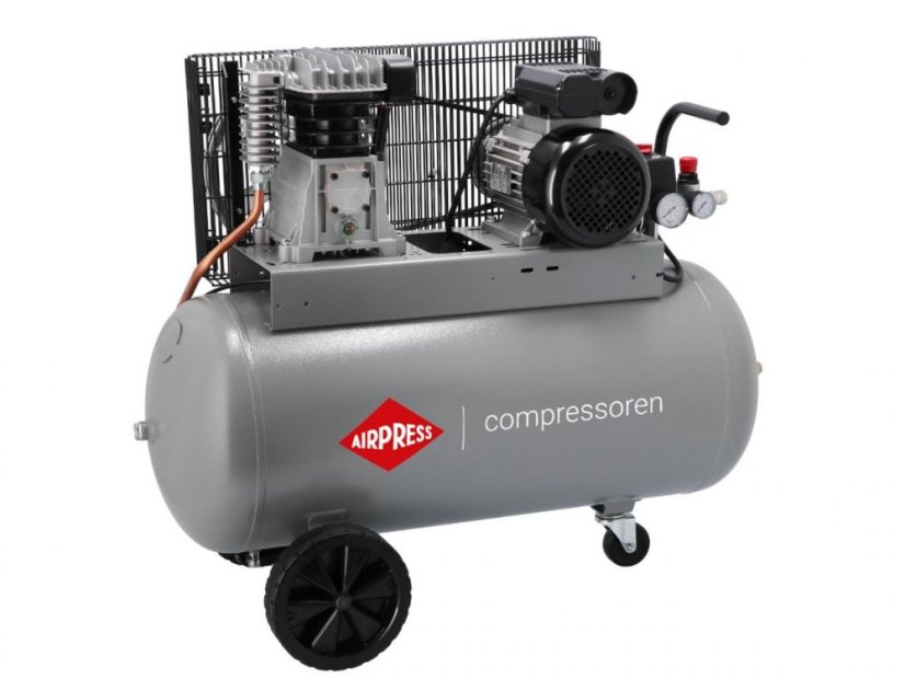Kétdugattyús kompresszor HL 375-100 Pro 10bar 90l 230V