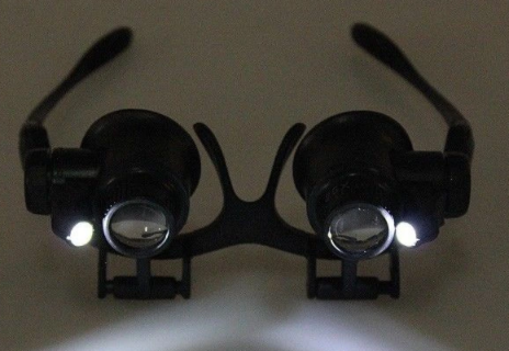 Naočale s povečalom LED 10x 15x 20x 25x
