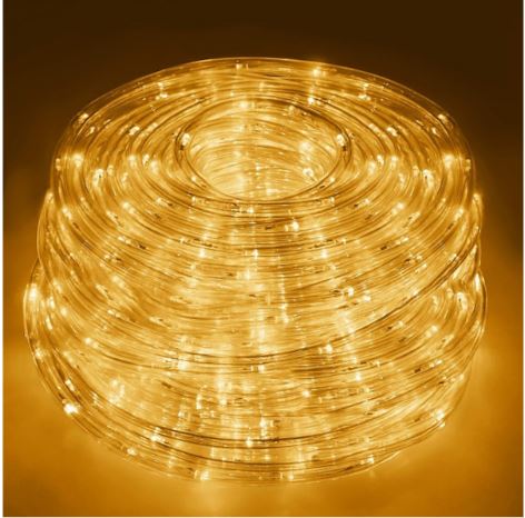 LED-es karácsonyi fényfüzér 10 m 240 LED 8 funkcióval Meleg fehér