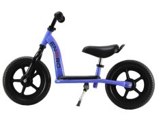 Bicicletă de echilibru, violet 12" cu suport