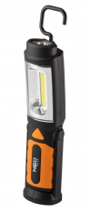 Lampă de lucru LED și lanternă 2V1 Neo 300 lm COB pentru baterii (3xAA)