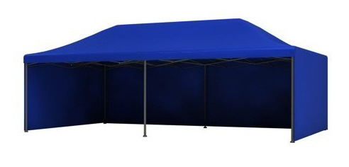 Összecsukható sátor 3x6 kék HQ