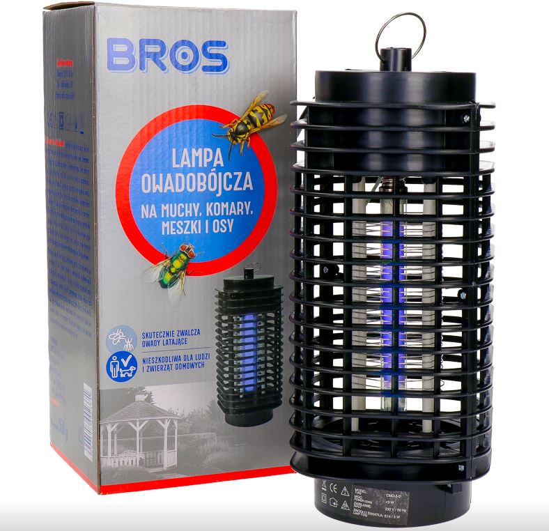 Rovarriasztó lámpa 3W 230V