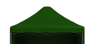 Sátortető zöld 2x2 m  SQ/HQ/EXQ