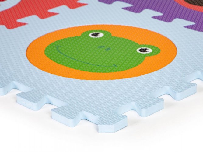 Puzzle od pjene - edukativni tepih 90x90cm 9kom ZOO