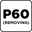 Csiszolókorongok, perforált, tépőzáras lyukakkal 225 mm, P60, 5 db 58T271