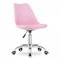 Ružičasta uredska stolica u skandinavskom stilu BASIC