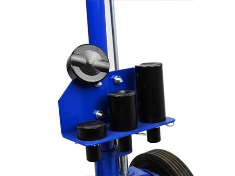 Hidraulikus-pneumatikus emelő 22T (kék)
