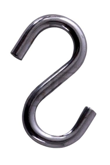 S horog 5 mm, 5 darab