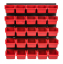 Стена за инструменти 39х39см + 25 кутии RED