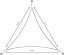 Napvitorla 5x5x5m bézs 180g/m2