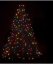 Leuchtende Weihnachtskette 20m 300 LED 8 Programme Multicolor