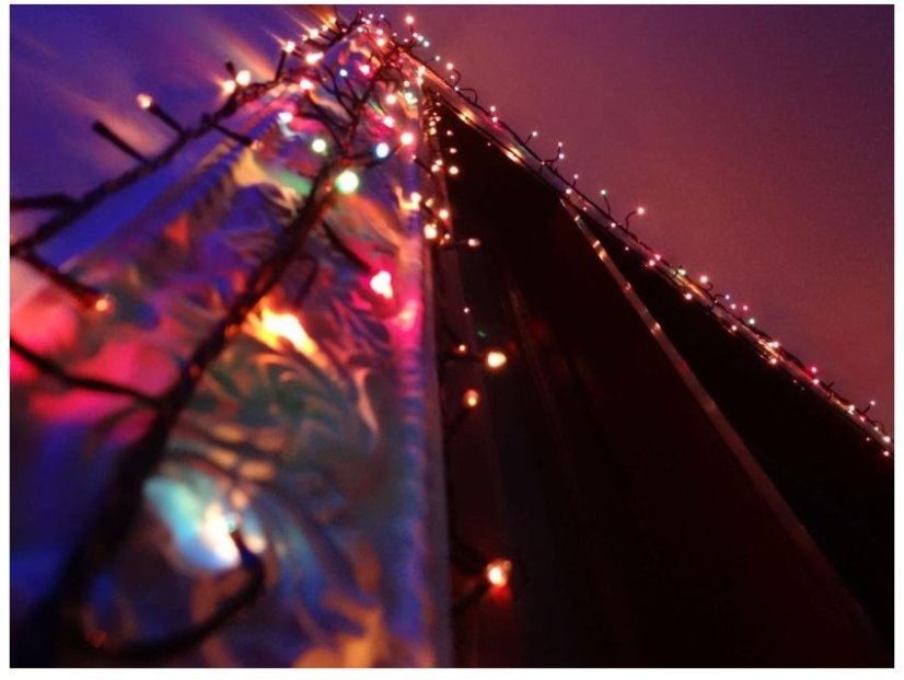 Fényfüzér 9 m 120 LED Többszínű