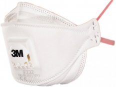 Zaščitna maska ​​/ respirator FFP3 3M 9332 Plus