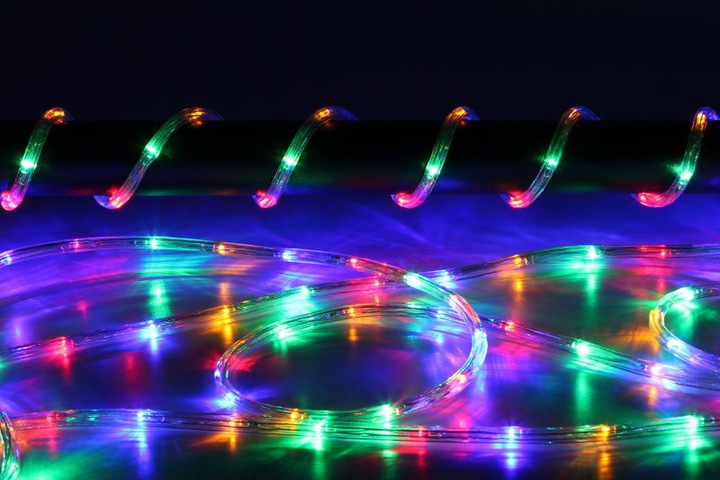 LED-es karácsonyi fényfüzér 10m 240LED 8 funkcióval Színes