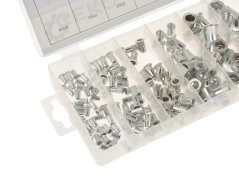 Set piulițe nituite Aluminiu M3-M10 150buc G02911