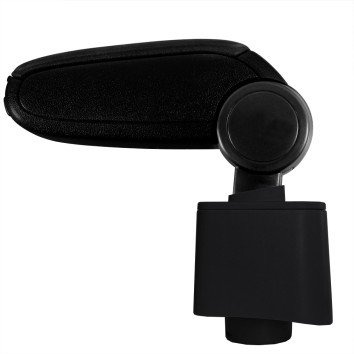Könyöktámasz VW POLO 5 model 6R - műanyag adapter, fekete, textil borítás
