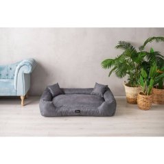 Hundebett 110x90cm Grey Baddy XL