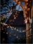 Leuchtende Weihnachtskette 20m 300 LED 8 Programme Kaltweiß