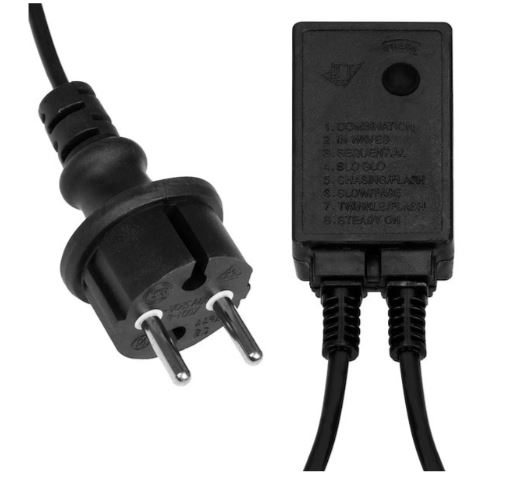 Karácsonyi LED fénycső 20 m 480 LED 8 funkcióval Kék