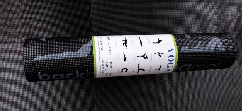 Saltea Youga Yoga Mat Black