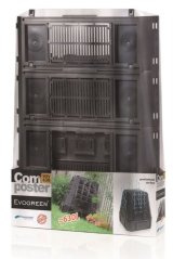 Compostor 630L Black EVOGREEN