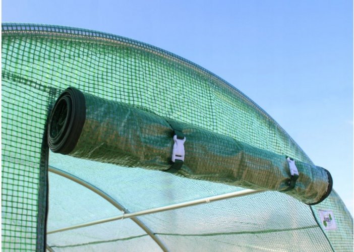 Garten Foliengewächshaus 3x8m mit UV-Filter