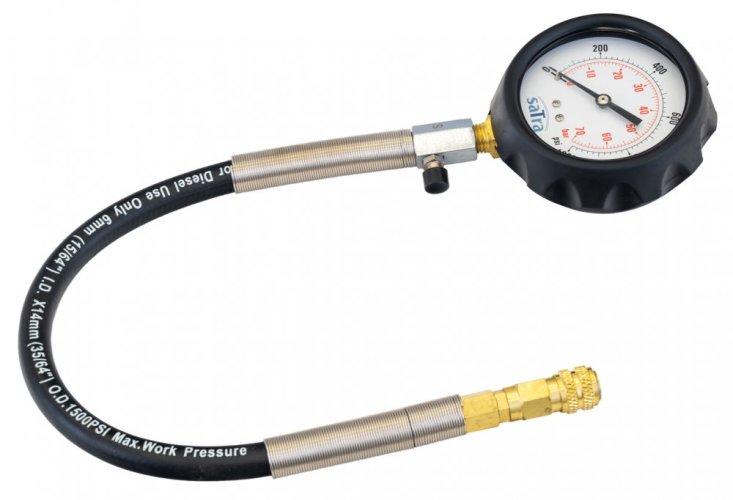 Tester kompresijskega tlaka - dizelski motorji 0 – 70 BAR S-HCTK