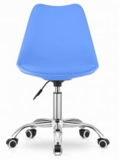 Pisarniški stol modre barve v skandinavskem Stil BASIC
