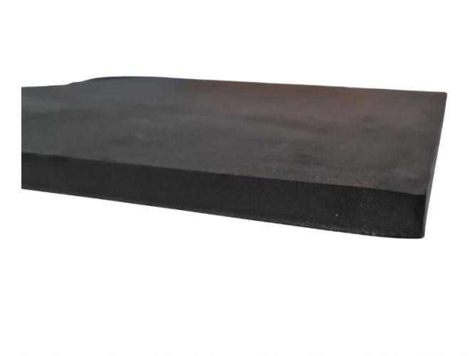 Habszivacs tábla PE XPE45 50x50x3cm fekete
