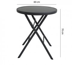 Vrtni sklopivi stol ROND 60cm