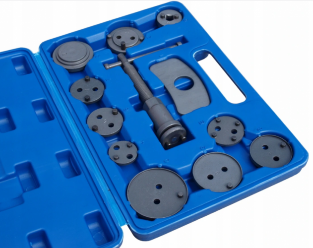 Set alata za vraćanje kočionih cilindara 12 komada Blue
