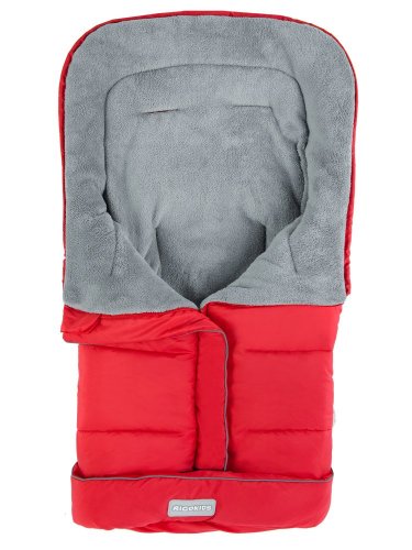 Zimska vreća za kolica COMFY 96 x 45 cm crvena Ricokids