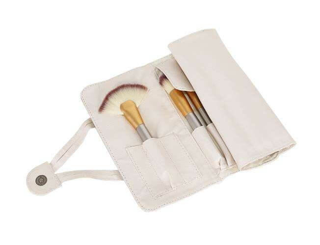 Make-up Pinselset Cream Beauty 18-Stk. mit Etui