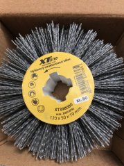 Nylon csiszoló kefe szatén csiszolóhoz 120x50mm