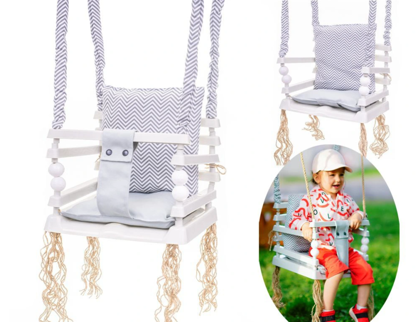 Gyerek hinta Grey/White