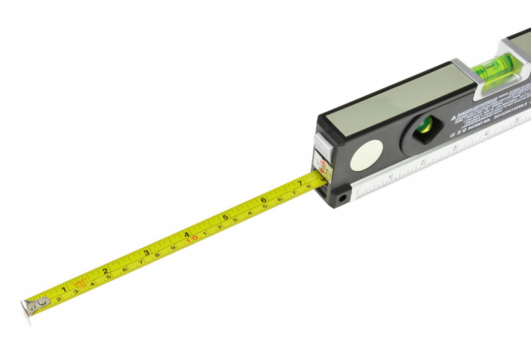 Laserska tehtnica s tračnim metrom 1,5m G03311