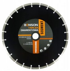 Диамантен диск за рязане на бетон/стомана 350 mm / 25,4 mm