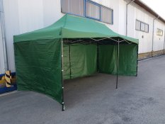 Škarjasti šotor 3x6 zeleni SQ